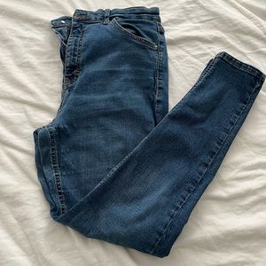 Top shop Jamie skinny jeans size 34W 32L